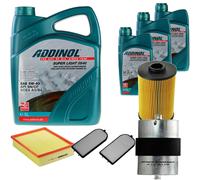 DENCKERMANN Controllo Set ADDINOL SUPER LIGHT 5W-40 8L Per BMW 7 Serie 740i iL