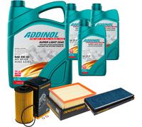 DENCKERMANN Controllo Set ADDINOL SUPER LIGHT 5W-40 8L Per BMW X5 4.4I 4.6IS