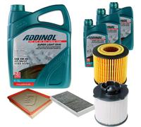 DENCKERMANN Controllo Set ADDINOL SUPER LIGHT 5W-40 8L Per Cadillac BLS