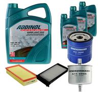 DENCKERMANN Controllo Set ADDINOL SUPER LIGHT 5W-40 8L Per Citroën C5 I 2.0