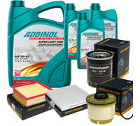 DENCKERMANN Controllo Set ADDINOL SUPER LIGHT 5W-40 8L Per Isuzu D-Max II