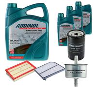 DENCKERMANN Controllo Set ADDINOL SUPER LIGHT 5W-40 8L Per Jaguar S-Type 3.0
