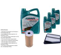 DENCKERMANN Controllo Set ADDINOL SUPER LIGHT 5W-40 8L Per KIA Stinger 3.3