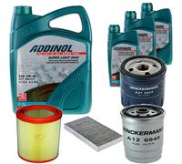 DENCKERMANN Controllo Set ADDINOL SUPER LIGHT 5W-40 8L Per Lancia Lybra SW