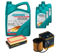 DENCKERMANN Controllo Set ADDINOL SUPER LIGHT 5W-40 8L Per Lancia Phedra 2.0