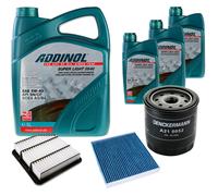 DENCKERMANN Controllo Set ADDINOL SUPER LIGHT 5W-40 8L Per Lexus GS 430
