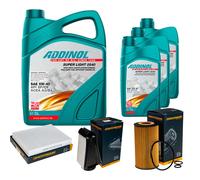 DENCKERMANN Controllo Set ADDINOL SUPER LIGHT 5W-40 8L Per Mercedes-Benz GLC
