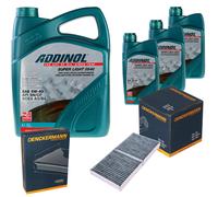 DENCKERMANN Controllo Set ADDINOL SUPER LIGHT 5W-40 8L Per Mercedes-Benz SLK