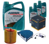 DENCKERMANN Controllo Set ADDINOL SUPER LIGHT 5W-40 8L Per Mercedes C-Klasse