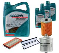DENCKERMANN Controllo Set ADDINOL SUPER LIGHT 5W-40 8L Per Mercedes E-Klasse