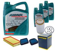 DENCKERMANN Controllo Set ADDINOL SUPER LIGHT 5W-40 8L Per Mercedes E-Klasse