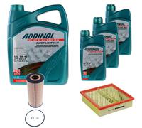 DENCKERMANN Controllo Set ADDINOL SUPER LIGHT 5W-40 8L Per Mercedes E-Klasse