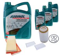 DENCKERMANN Controllo Set ADDINOL SUPER LIGHT 5W-40 8L Per Mercedes M-Klasse