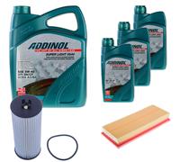 DENCKERMANN Controllo Set ADDINOL SUPER LIGHT 5W-40 8L Per Mercedes S-Klasse