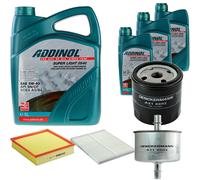 DENCKERMANN Controllo Set ADDINOL SUPER LIGHT 5W-40 8L Per Opel Omega B 2.2