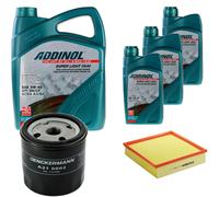 DENCKERMANN Controllo Set ADDINOL SUPER LIGHT 5W-40 8L Per Opel Omega B 2.2