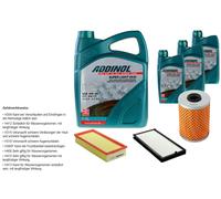 Denckermann Controllo Set Addinol Super Light 5W-40 8L per Per BMW 5er 520i