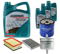 DENCKERMANN Controllo Set ADDINOL SUPER LIGHT 5W-40 8L Per Peugeot 307 CC