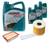 DENCKERMANN Controllo Set ADDINOL SUPER LIGHT 5W-40 8L Per Peugeot 607 2.2