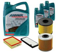 DENCKERMANN Controllo Set ADDINOL SUPER LIGHT 5W-40 8L Per Renault Espace IV
