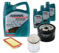 DENCKERMANN Controllo Set ADDINOL SUPER LIGHT 5W-40 8L Per Renault Kangoo