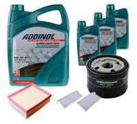 DENCKERMANN Controllo Set ADDINOL SUPER LIGHT 5W-40 8L Per Renault Laguna