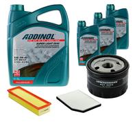 DENCKERMANN Controllo Set ADDINOL SUPER LIGHT 5W-40 8L Per Renault Laguna I