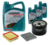 DENCKERMANN Controllo Set ADDINOL SUPER LIGHT 5W-40 8L Per Renault Laguna II