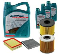 DENCKERMANN Controllo Set ADDINOL SUPER LIGHT 5W-40 8L Per Renault Laguna II