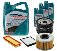 DENCKERMANN Controllo Set ADDINOL SUPER LIGHT 5W-40 8L Per Renault Megane