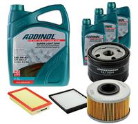 DENCKERMANN Controllo Set ADDINOL SUPER LIGHT 5W-40 8L Per Renault Megane