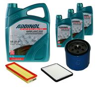 DENCKERMANN Controllo Set ADDINOL SUPER LIGHT 5W-40 8L Per Renault Megane I