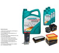 DENCKERMANN Controllo Set ADDINOL SUPER LIGHT 5W-40 8L Per Renault Trafic II