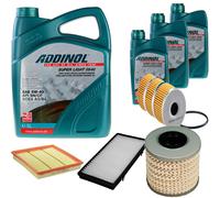 DENCKERMANN Controllo Set ADDINOL SUPER LIGHT 5W-40 8L Per Renault Trafic II