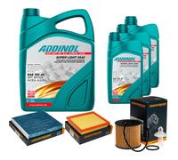 DENCKERMANN Controllo Set ADDINOL SUPER LIGHT 5W-40 8L Per Toyota RAV 4 IV