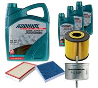 DENCKERMANN Controllo Set ADDINOL SUPER LIGHT 5W-40 8L Per Volvo S80 I 2.4