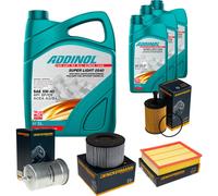 DENCKERMANN Controllo Set ADDINOL SUPER LIGHT 5W-40 8L Per VW Transporter IV