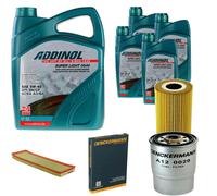 DENCKERMANN Controllo Set ADDINOL SUPER LIGHT 5W-40 9L Per BMW 3 Serie 325td