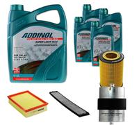 DENCKERMANN Controllo Set ADDINOL SUPER LIGHT 5W-40 9L Per BMW 3er Cabriolet