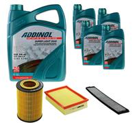 DENCKERMANN Controllo Set ADDINOL SUPER LIGHT 5W-40 9L Per BMW 3er Cabriolet
