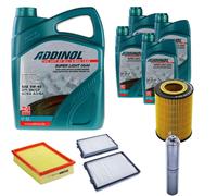 DENCKERMANN Controllo Set ADDINOL SUPER LIGHT 5W-40 9L Per BMW 5 Serie 520I 525I