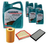 DENCKERMANN Controllo Set ADDINOL SUPER LIGHT 5W-40 9L Per BMW 5er Touring