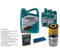 DENCKERMANN Controllo Set ADDINOL SUPER LIGHT 5W-40 9L Per BMW X5 3.0D Land