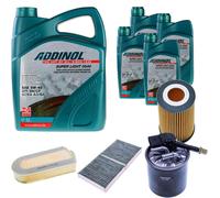 DENCKERMANN Controllo Set ADDINOL SUPER LIGHT 5W-40 9L Per Mercedes-Benz SLK