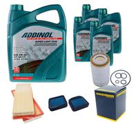 DENCKERMANN Controllo Set ADDINOL SUPER LIGHT 5W-40 9L Per Mercedes S-Klasse