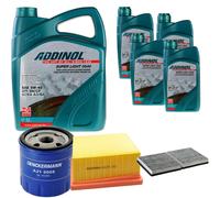 DENCKERMANN Controllo Set ADDINOL SUPER LIGHT 5W-40 9L Per Renault Espace