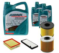 DENCKERMANN Controllo Set ADDINOL SUPER LIGHT 5W-40 9L Per Renault Espace IV