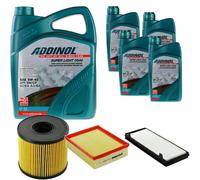 DENCKERMANN Controllo Set ADDINOL SUPER LIGHT 5W-40 9L Per Renault Espace IV