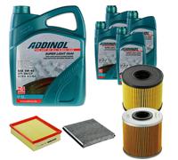 DENCKERMANN Controllo Set ADDINOL SUPER LIGHT 5W-40 9L Per Renault Laguna II