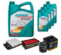 DENCKERMANN Controllo Set ADDINOL SUPER LIGHT 5W-40 9L Per Subaru Forester